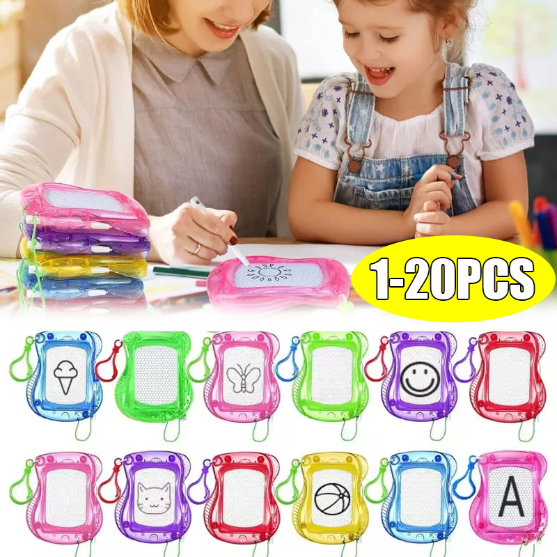 Magnetic Drawing Board - Tablero de escritura portátil borrable para
