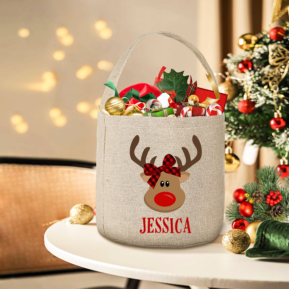 Kids Toys Names - Ciervo personalizado con nombre, bolso de