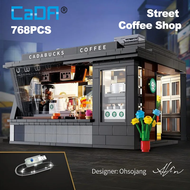 Kids Toys Stores - City 768 Piezas Cafetería con Luces