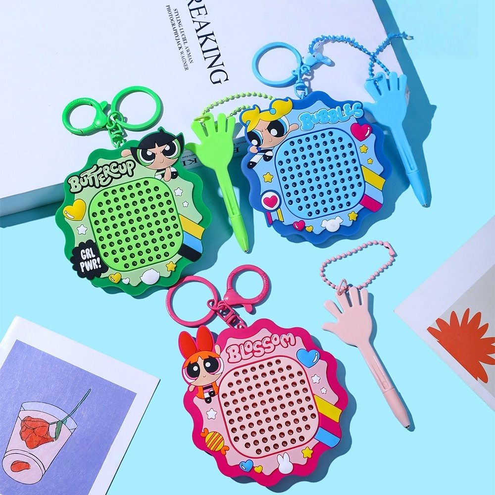 Magnetic Drawing Board - Llavero de las Chicas Superpoderosas con