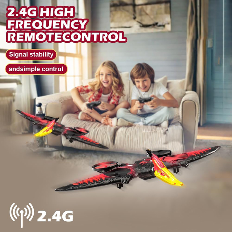 Kids Toys Under £5 - Avión RC Pterosaurio 2,4G 6 ejes