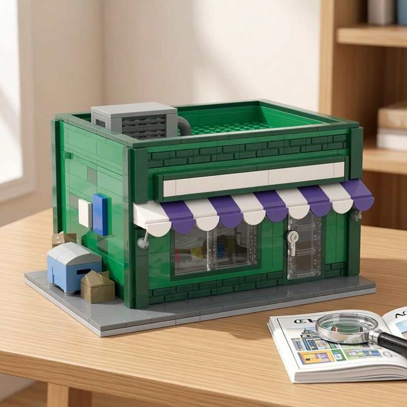 Kids Toys In Store - Bloques de Construcción MOC, Mini Tienda