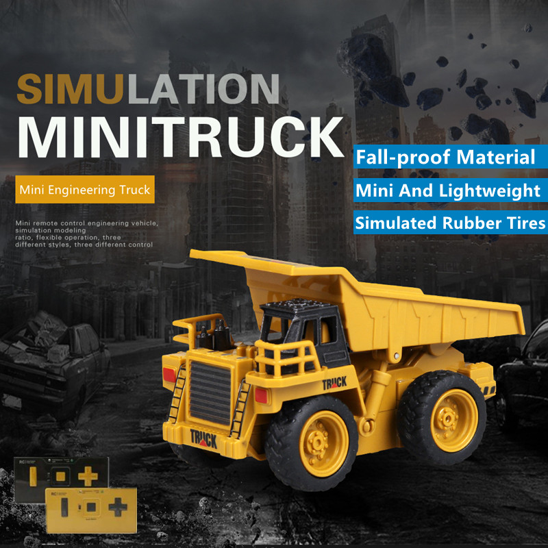 Kids Toys Under £5 - Mini volumen Control remoto Bulldozer carretilla