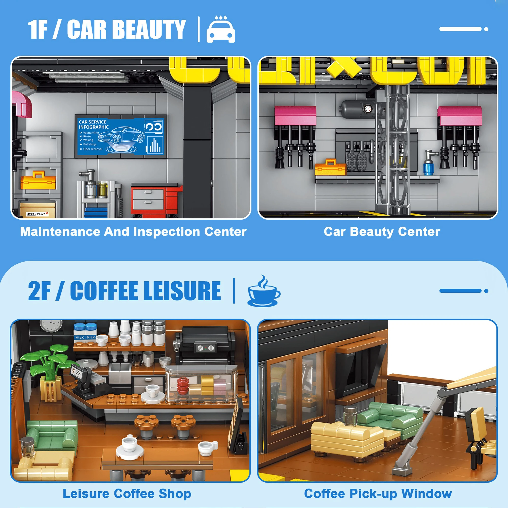 Tienda de reparación de automó - Kids Toys In Store reseña y precio