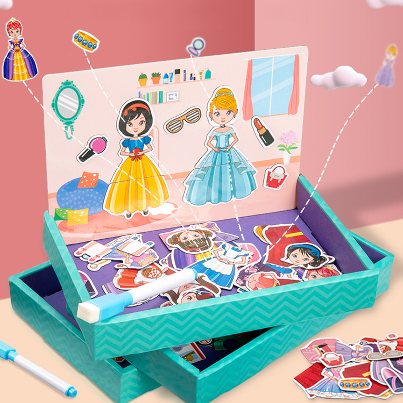 Rompecabezas multifunción de a - Magnetic Drawing Board reseña y precio