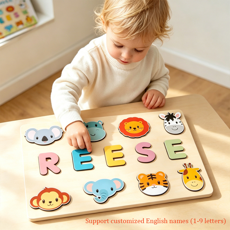 Rompecabezas de madera persona - Kids Toys Names reseña y precio