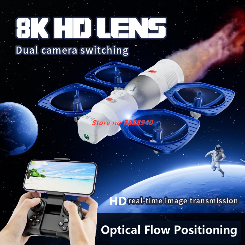 Cámara WIFI FPV HD 8K, Dron de - Kids Toys Under £5 reseña y precio