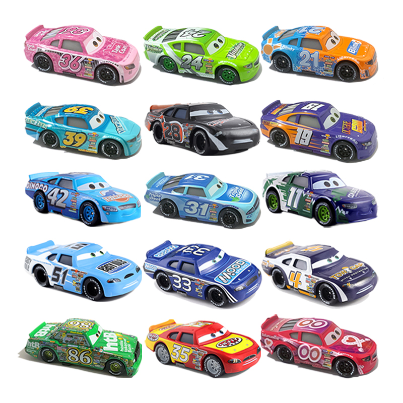 Pixar Cars 2 Cars 1 Lightning  - Kids Toys Under 300 reseña y precio