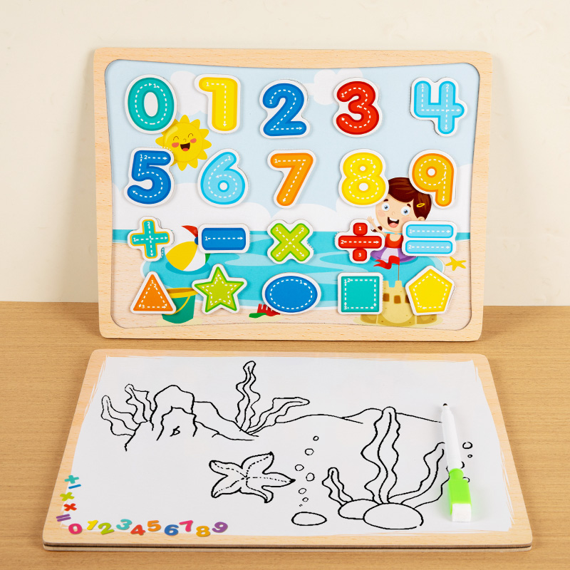 Tablero de rompecabezas magnét - Magnetic Drawing Board reseña y precio
