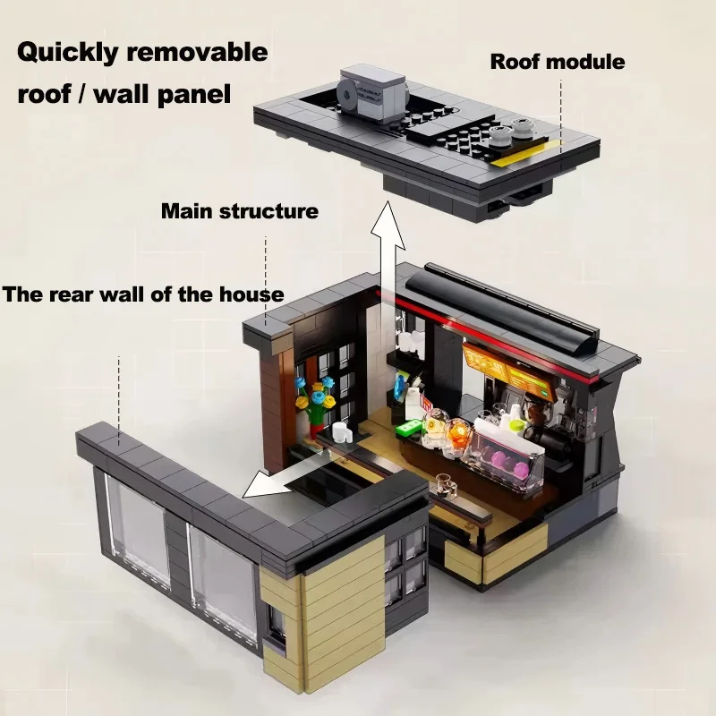 City 768 Piezas Cafetería con  - Kids Toys Stores reseña y precio