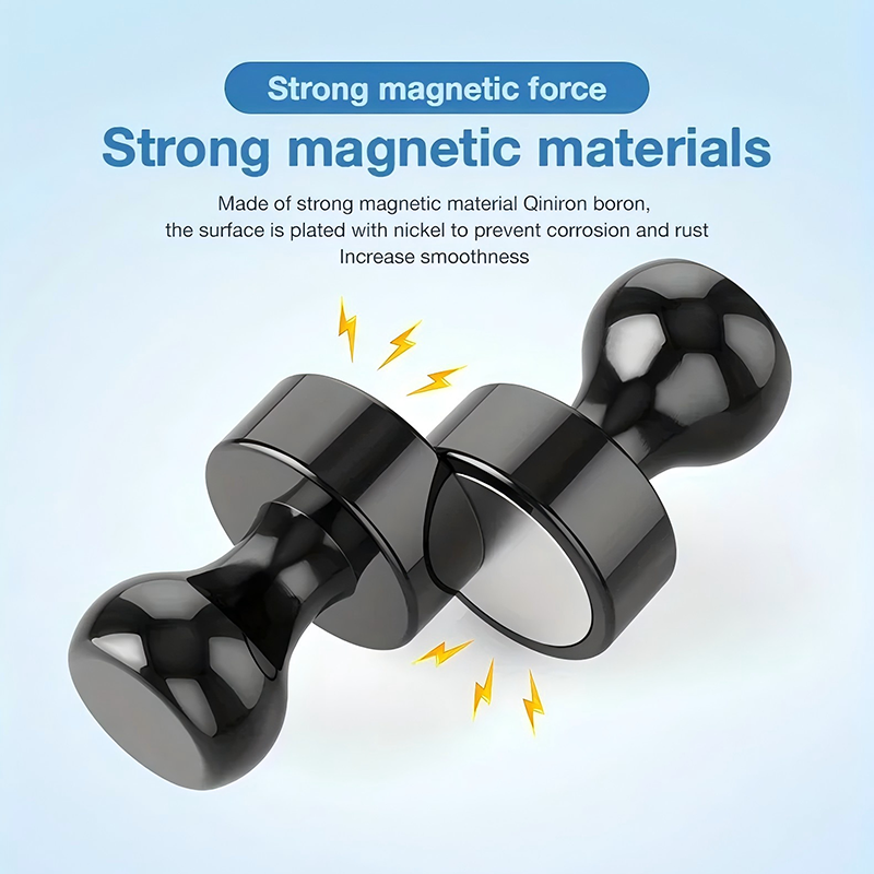20 imanes magnéticos negros de - Magnetic Drawing Board reseña y precio