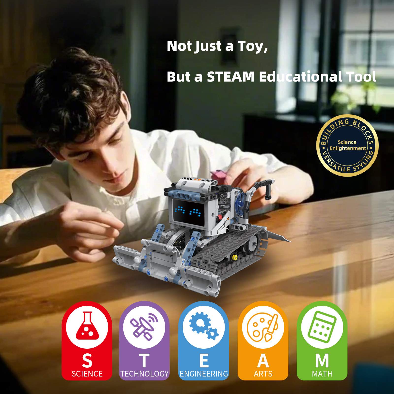 Kit de Construcción de Robots  - Kids Toys Under £5 reseña y precio