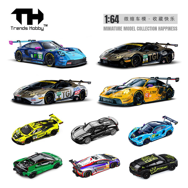 TH 1/64 Porsche 911 GT3 R LeMa - Kids Toys Cars reseña y precio