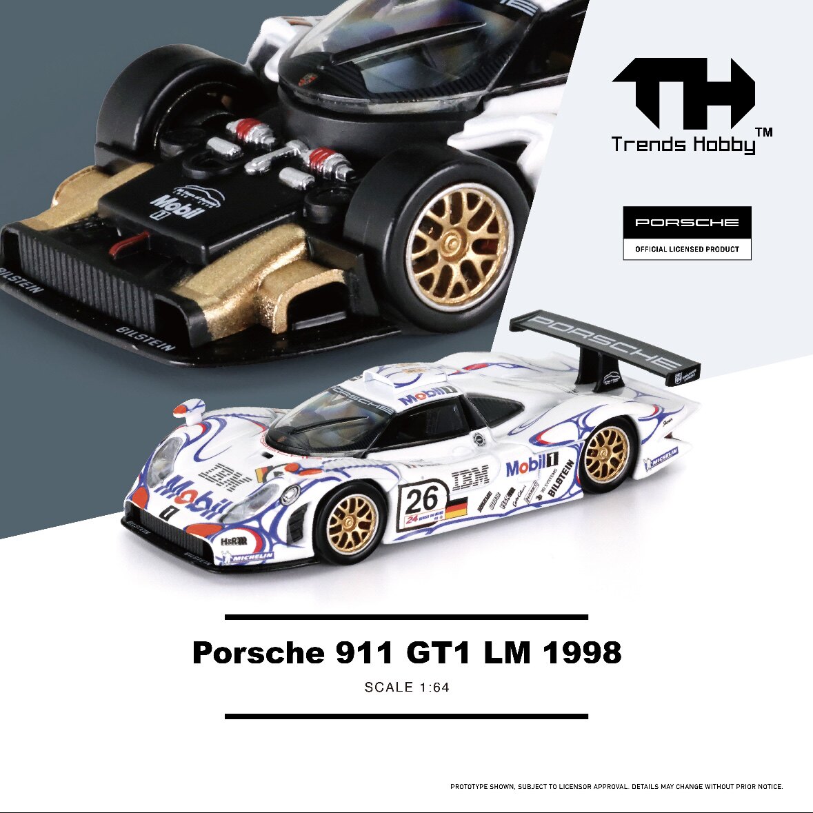 TH 1/64 Porsche 911 GT3 R LeMa - Kids Toys Cars reseña y precio