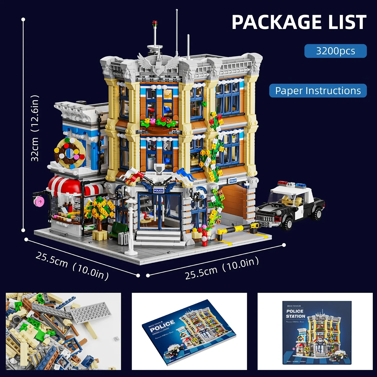 Estación Policía con 6 Figuras - Kids Toys Stores reseña y precio