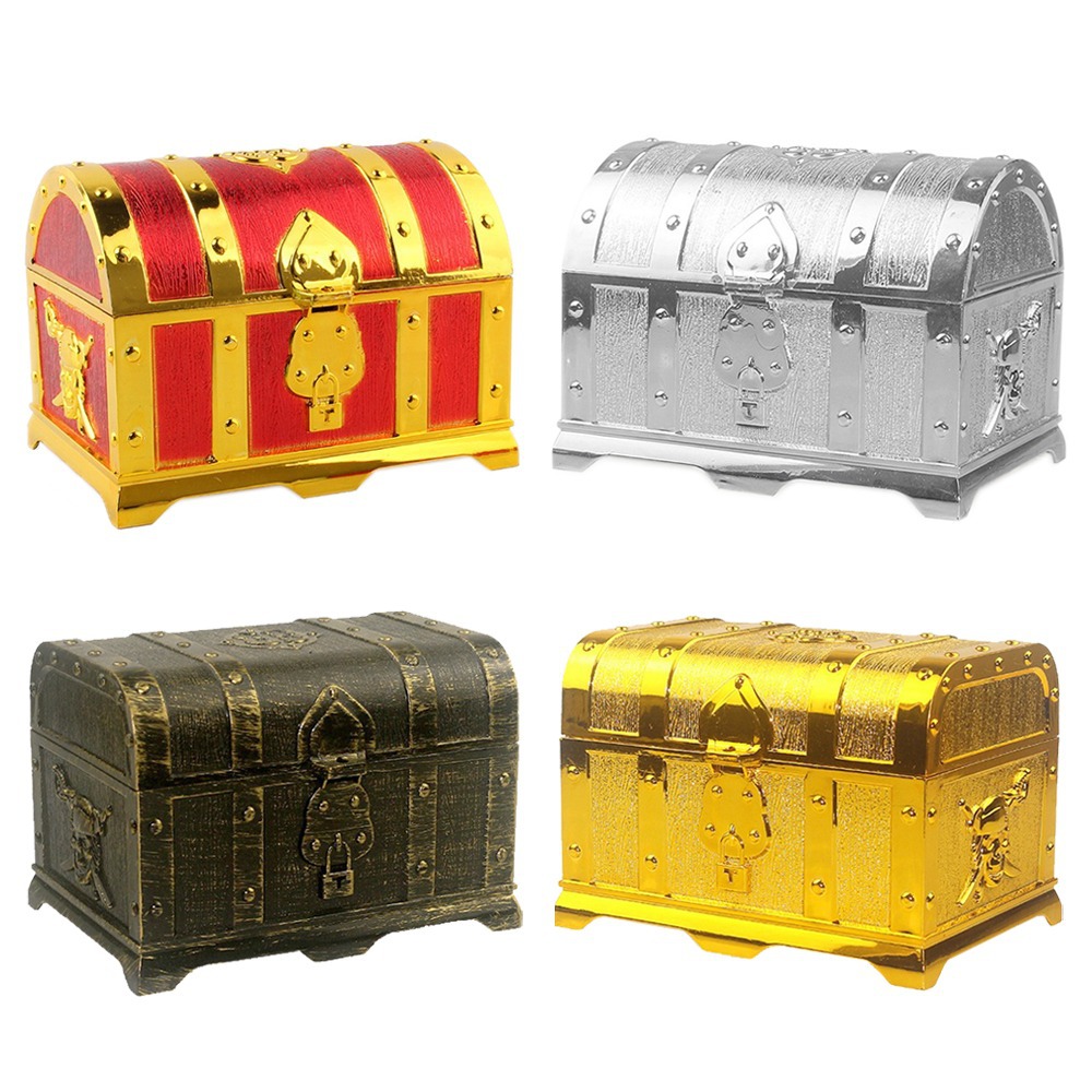 Cofre del Tesoro pirata, decor - Kids Toys Vintage reseña y precio