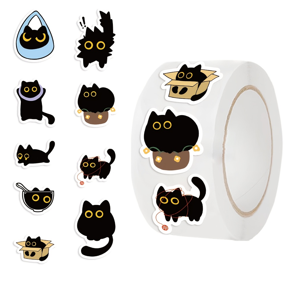 500 pegatinas de gatos de dibu - Kids Toys Names reseña y precio